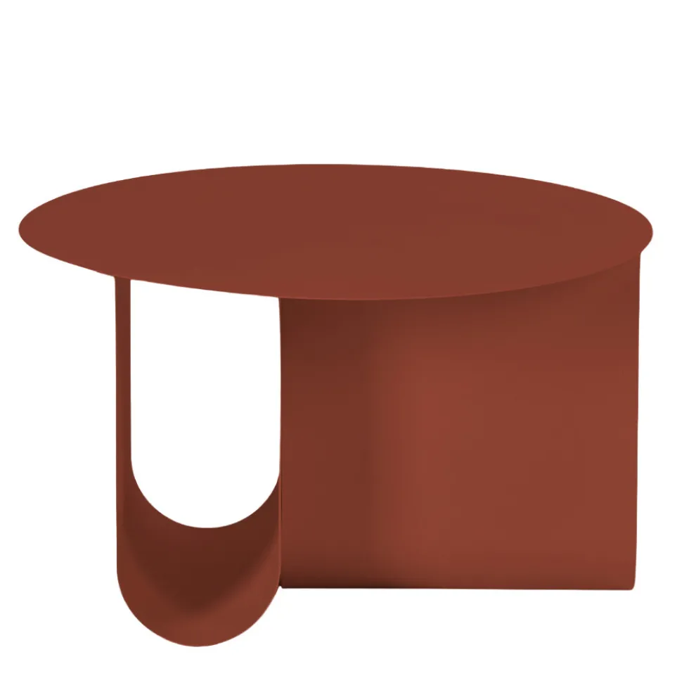 BLUM Table basse ronde en métal ø60cm