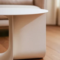 BLUM Table basse ronde en métal ø60cm