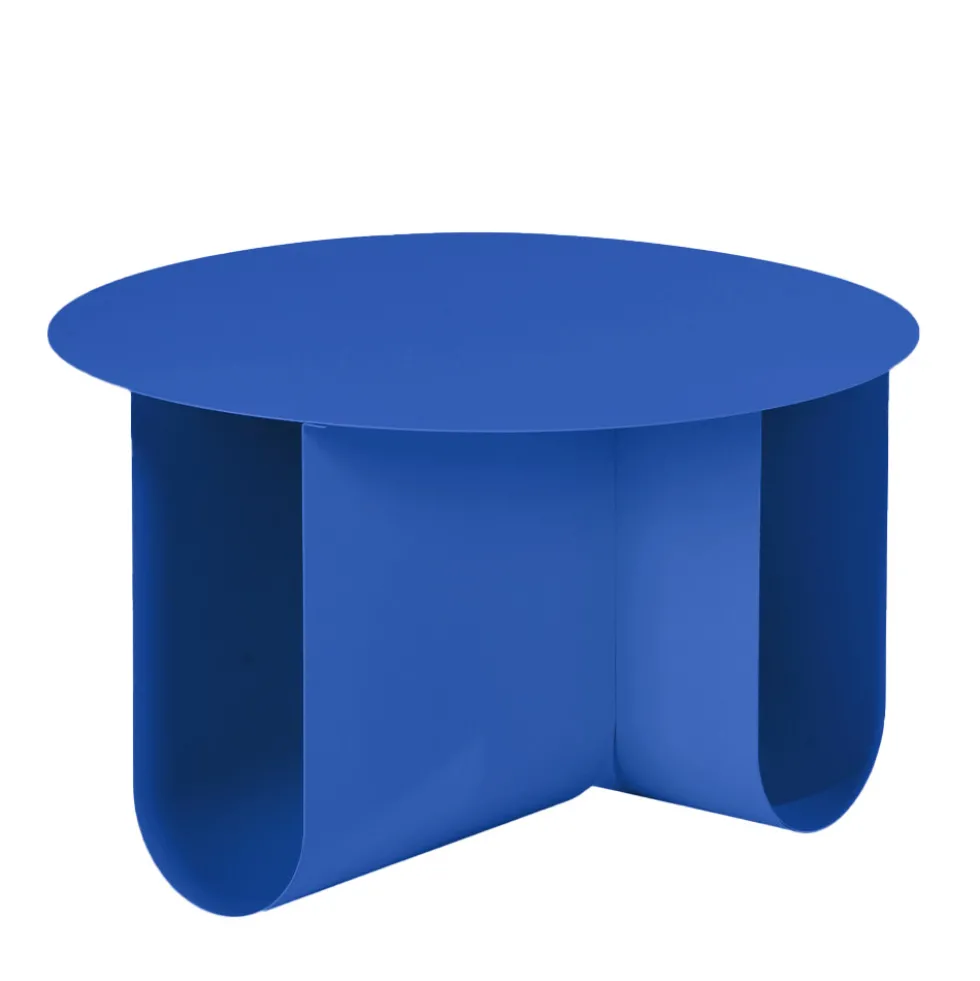 BLUM Table basse ronde en métal ø60cm