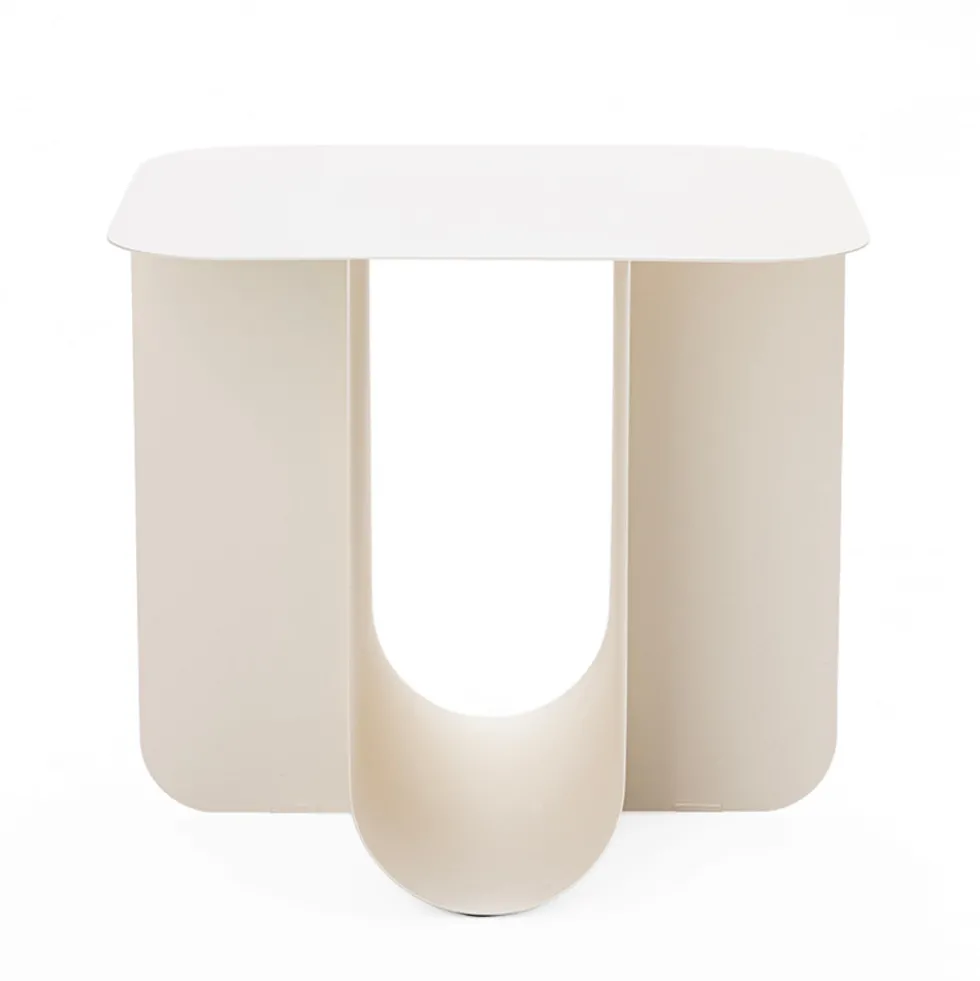 BLUM Table d'appoint en métal 45x40cm