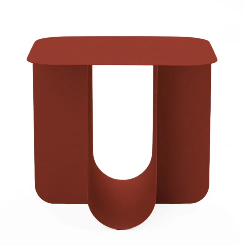 BLUM Table d'appoint en métal 45x40cm