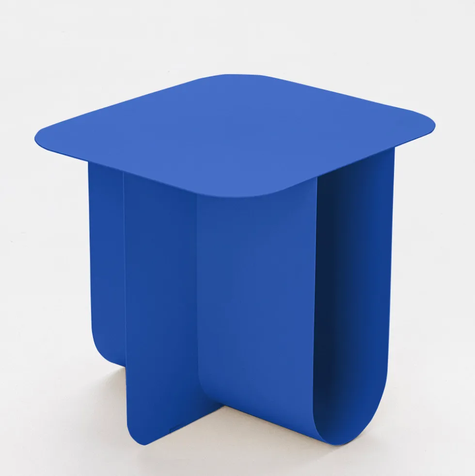 BLUM Table d'appoint en métal 45x40cm
