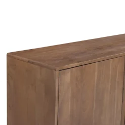 BOGOR Buffet 4 portes en bois massif L150cm