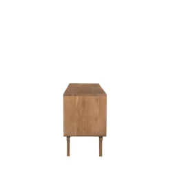 BOGOR Meuble tv 4 portes en bois massif L150cm