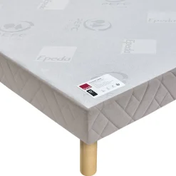 BOMBA FERME Sommier tapissier 2x80x200cm
