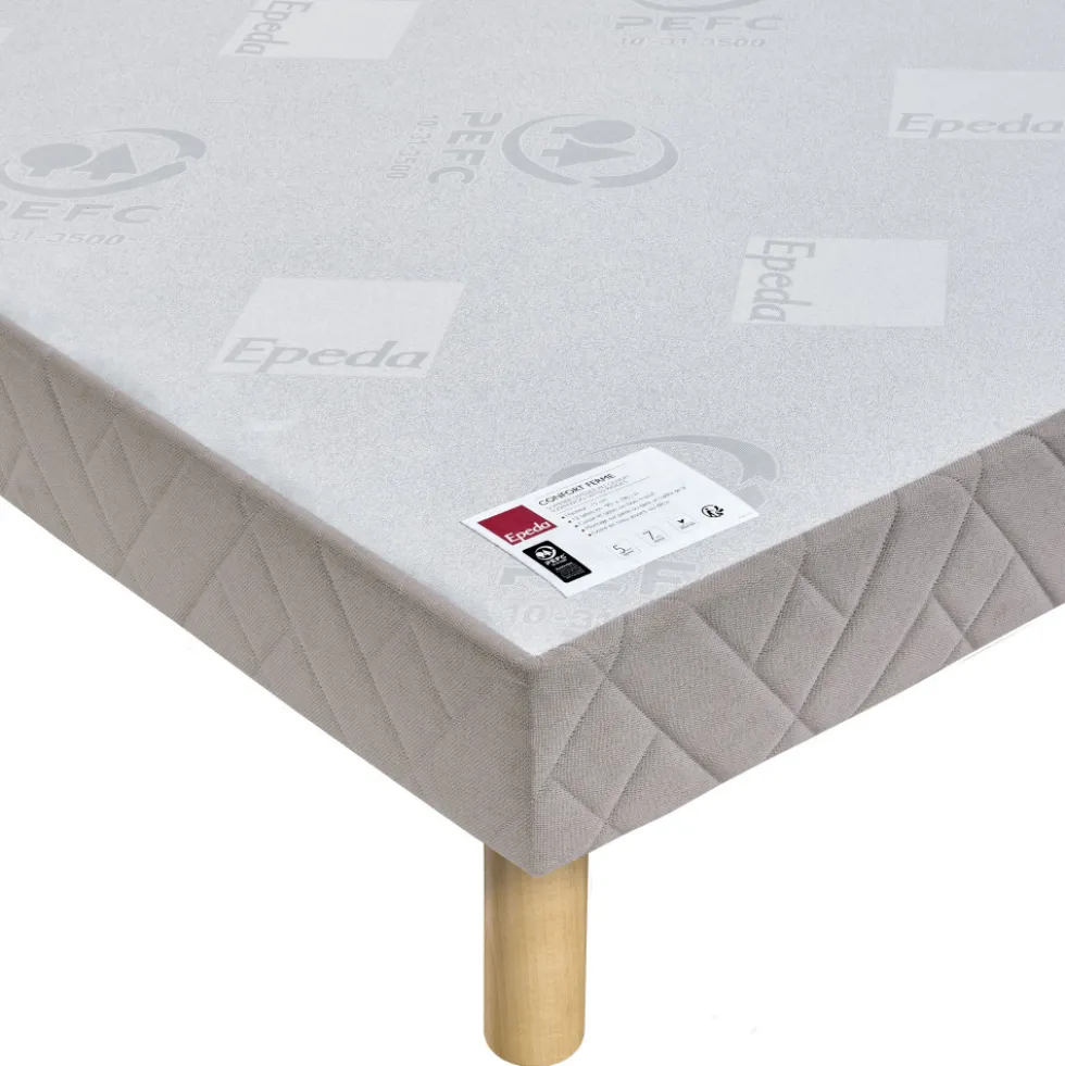 BOMBA FERME Sommier tapissier 2x80x200cm