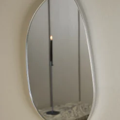 BORGHOLM Miroir organique en aluminium 30x55cm