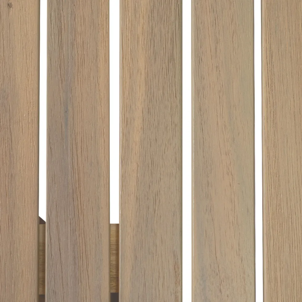 BORO Table à manger de jardin 6 personnes ronde en bois ø 150 cm