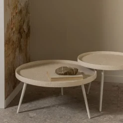BOUNDS Table basse ronde en métal ø76cm