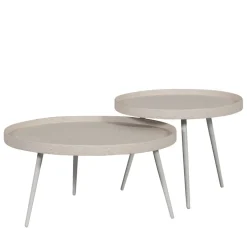 BOUNDS Table basse ronde en métal ø76cm
