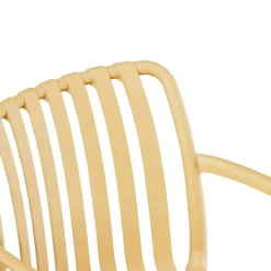 BRANO Lot de 2 fauteuils de jardin en résine