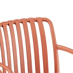 BRANO Lot de 2 fauteuils de jardin en résine