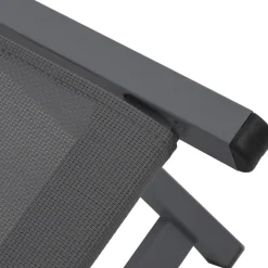 BRISA Lot de 2 chiliennes en aluminium