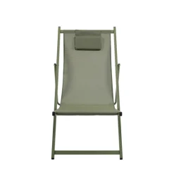 BRISA Lot de 2 chiliennes en aluminium