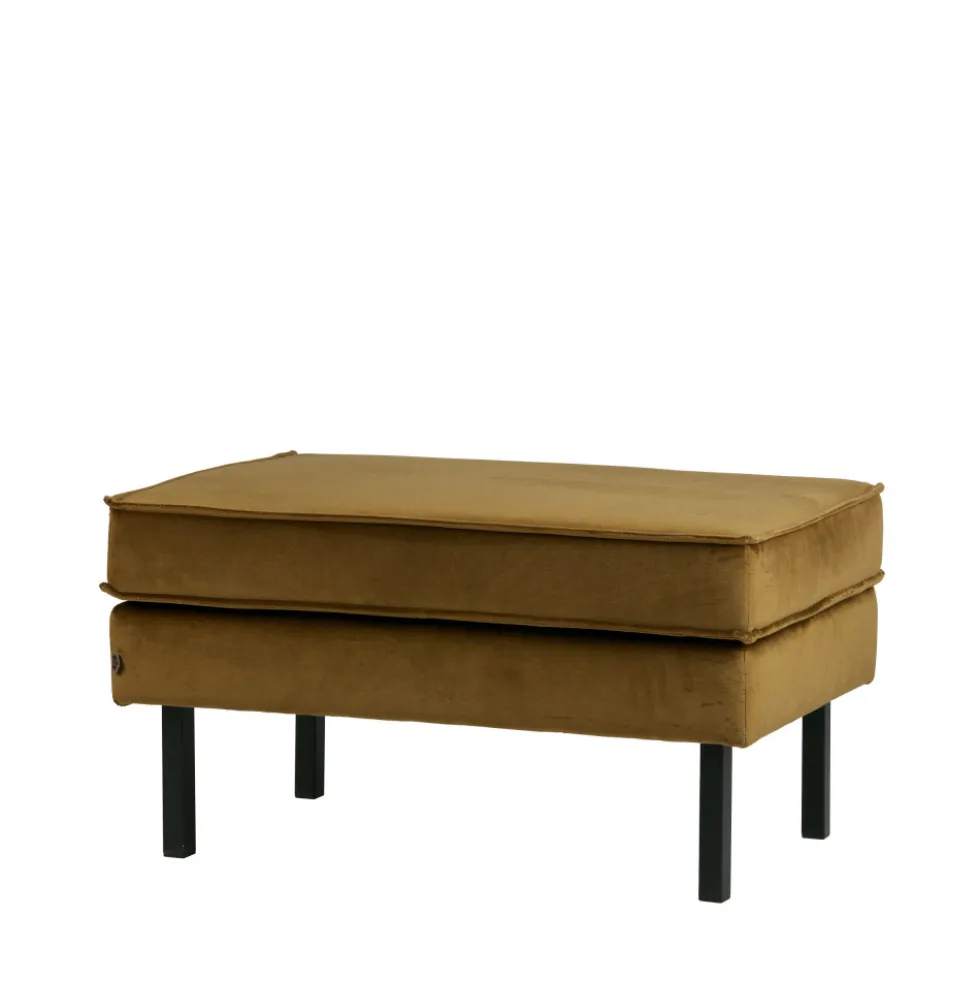 BRONCO Repose-pieds en velours