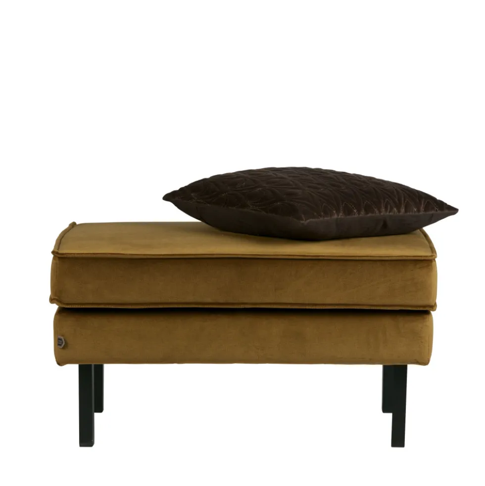 BRONCO Repose-pieds en velours