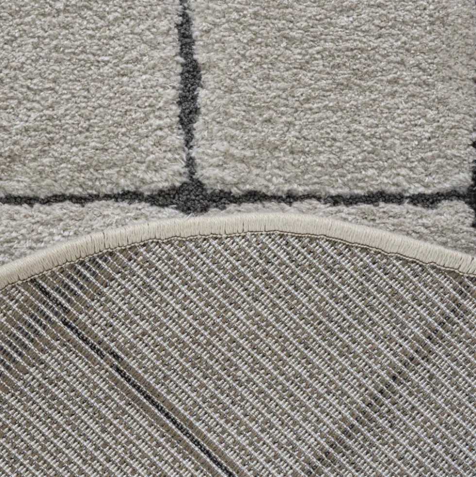 BYRON VI Tapis contemporain ovale