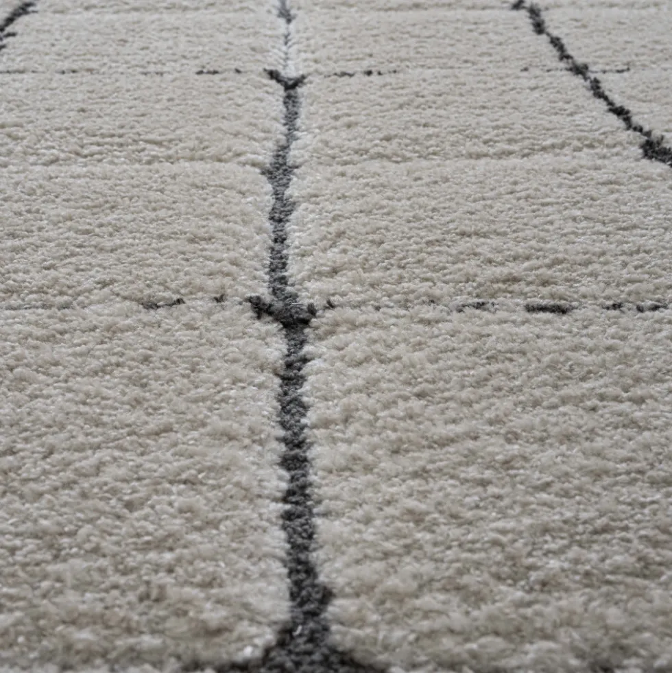BYRON VI Tapis contemporain ovale