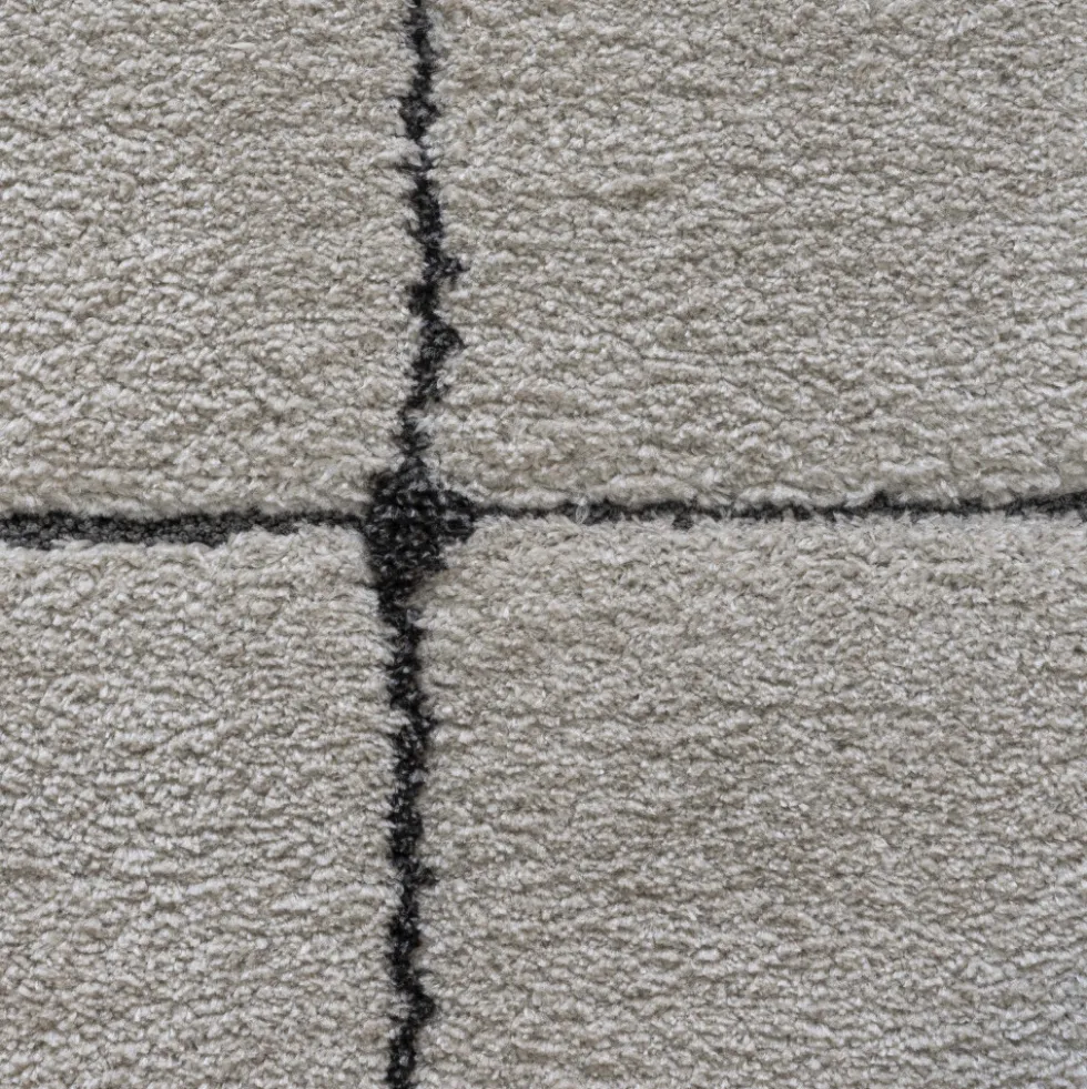 BYRON VI Tapis contemporain ovale