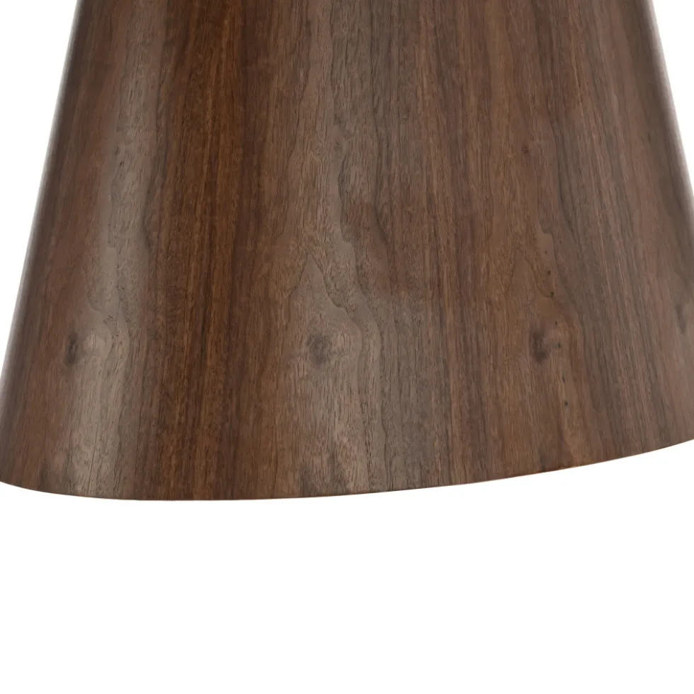 CAMI Table à manger extensible 6 à 8 personnes ovale en bois