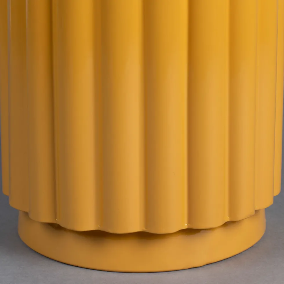 CAMILA Table d'appoint ronde en métal ø32cm