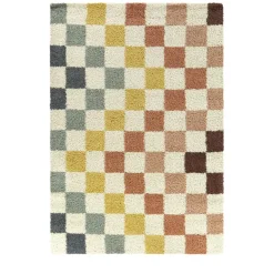 CASSIE Tapis damiers