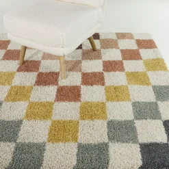 CASSIE Tapis damiers