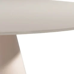 CELESTE Table à manger 4 personnes ronde en verre trempé et métal ø120cm