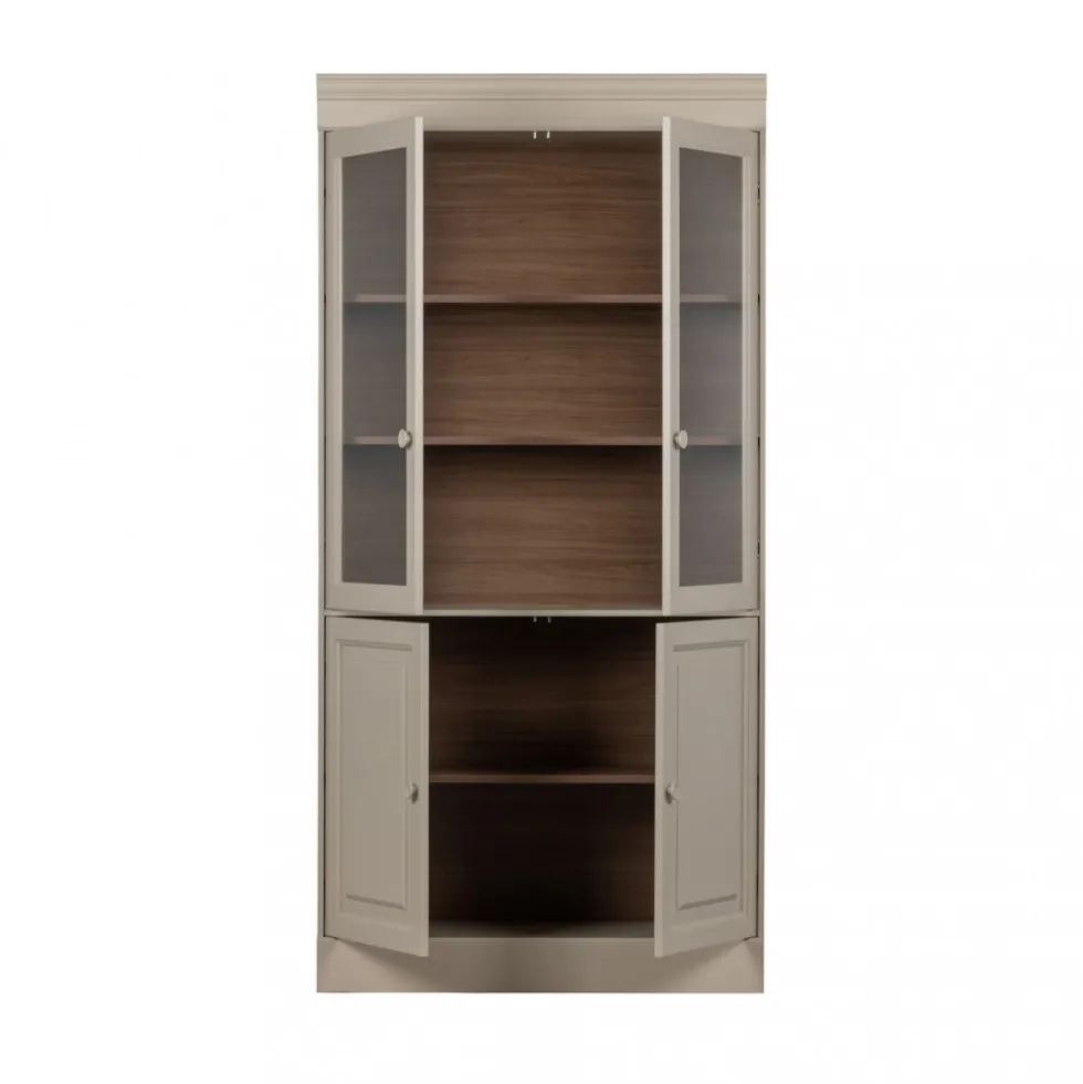 CHOWVaisselier 4 portes en bois
