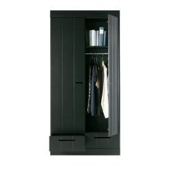 CONNECT Armoire en pin 2 portes 2 tiroirs