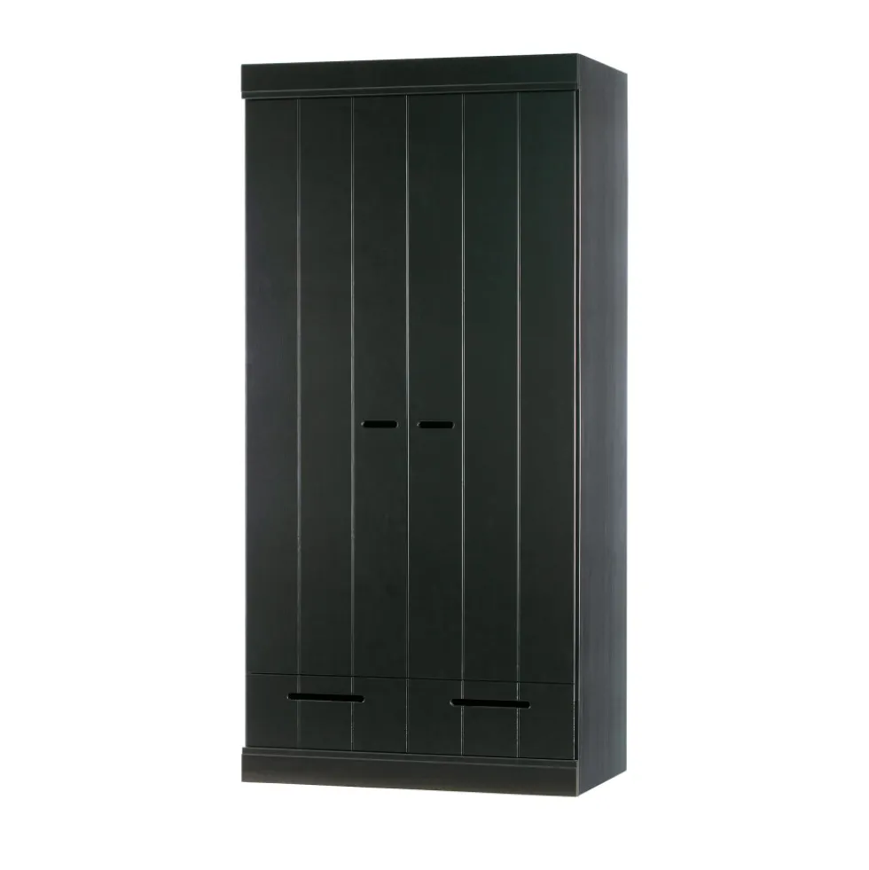 CONNECT Armoire en pin 2 portes 2 tiroirs