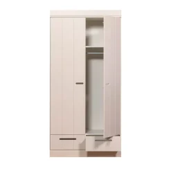 CONNECT Armoire en pin 2 portes 2 tiroirs