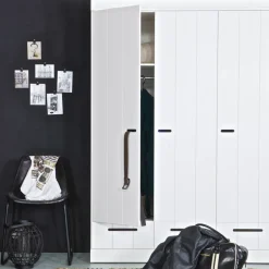 CONNECT Armoire vestiaire 3 portes / 3 tiroirs
