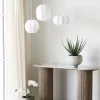 CONVENTRY Suspension ronde en soie ø28cm