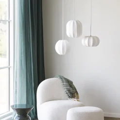 CONVENTRY Suspension ronde en soie ø25cm