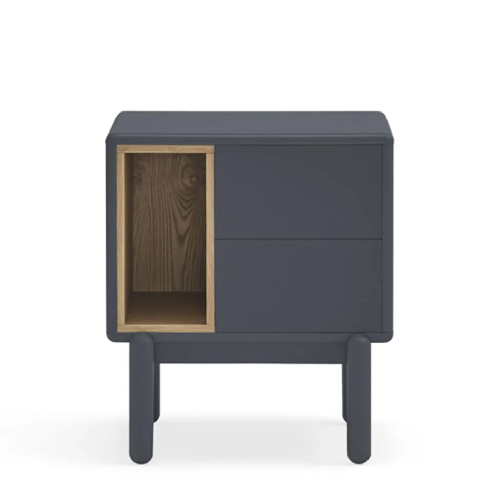 CORVO Table de chevet en bois