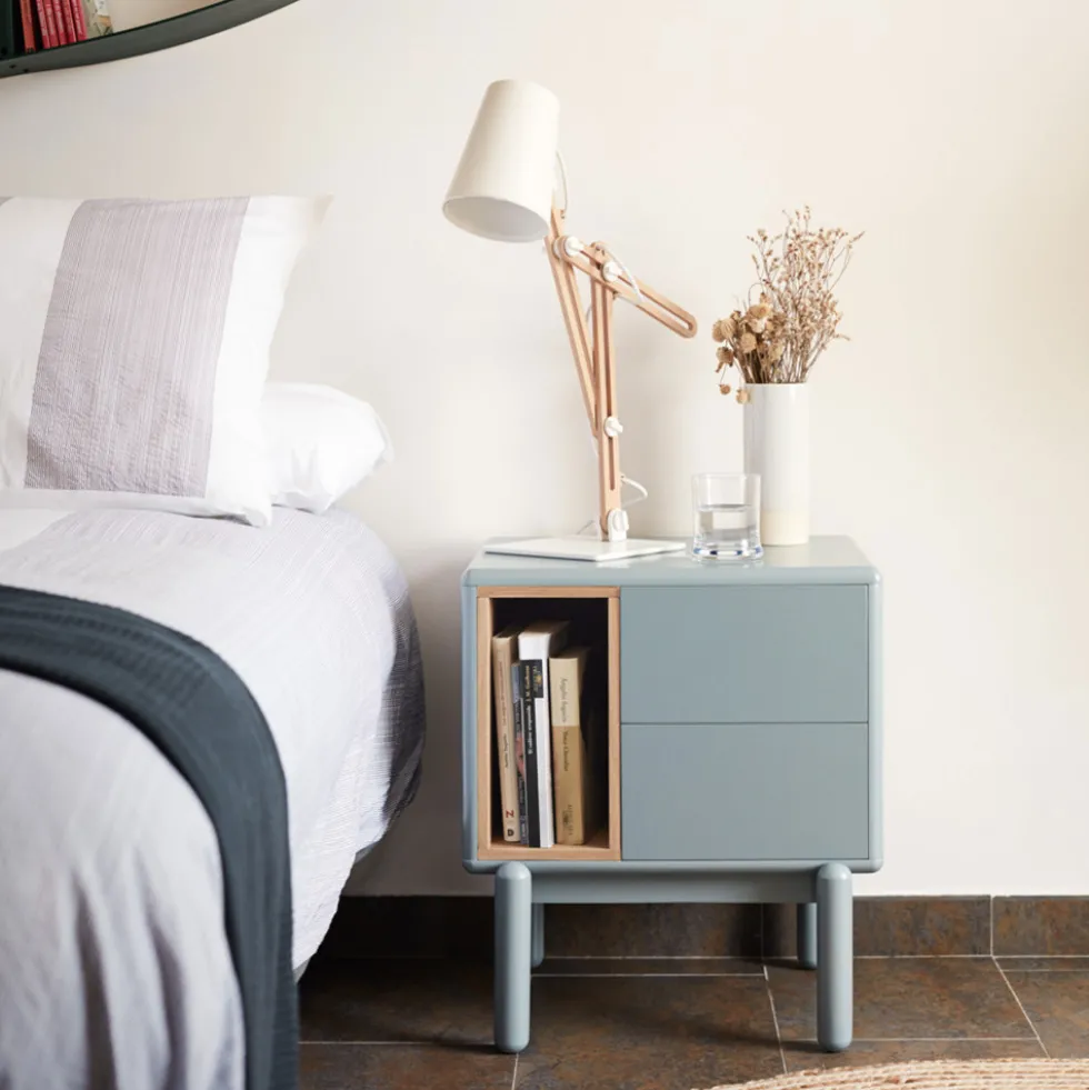 CORVO Table de chevet en bois