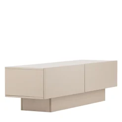 CUENCA Meuble TV 2 portes battantes en bois L160cm