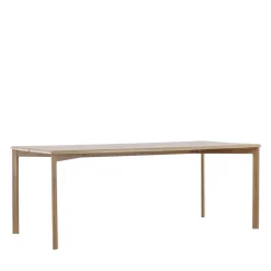 DAMON Table à manger 8 personnes en bois