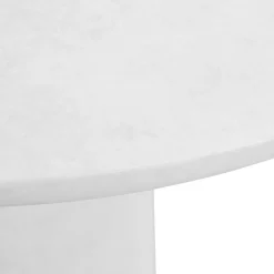 DAMON Table à manger en fibre d'argile ø100cm