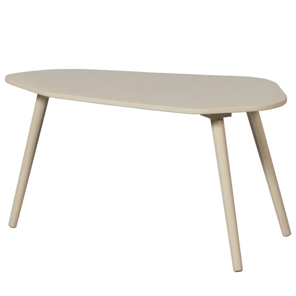 DAVINA Table basse organique en bois