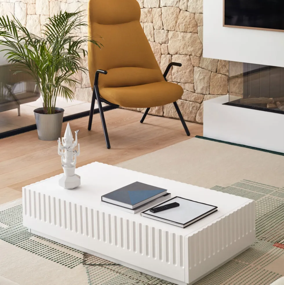DORIC Table basse en bois
