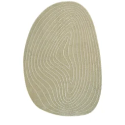 ELLIOTT II Tapis contemporain de forme organique