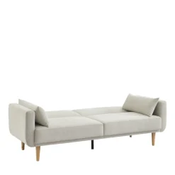 EMMA Canapé convertible 3 places en tissu