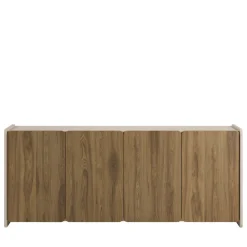 ENARA Buffet 4 portes en bois L180cm