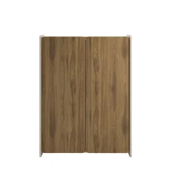 ENARA Buffet haut 2 portes en bois H125cm