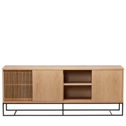 ENDE Buffet 4 portes en bois L188cm