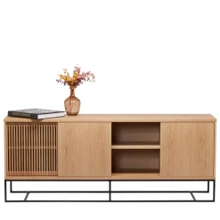 ENDE Buffet 4 portes en bois L188cm