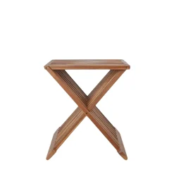 ERTO Tabouret en teck H45cm