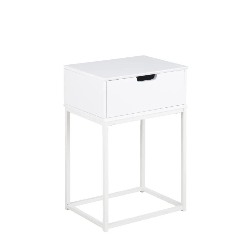 ESPEJITO Table de chevet 1 tiroir en bois